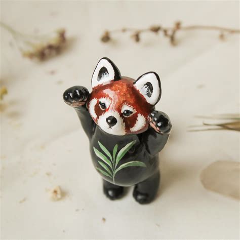 Red Panda Me Polymer Clay 2021 Rart