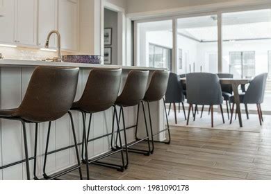 Modern Kitchen Island Stools Stock Photo 1981090178 | Shutterstock