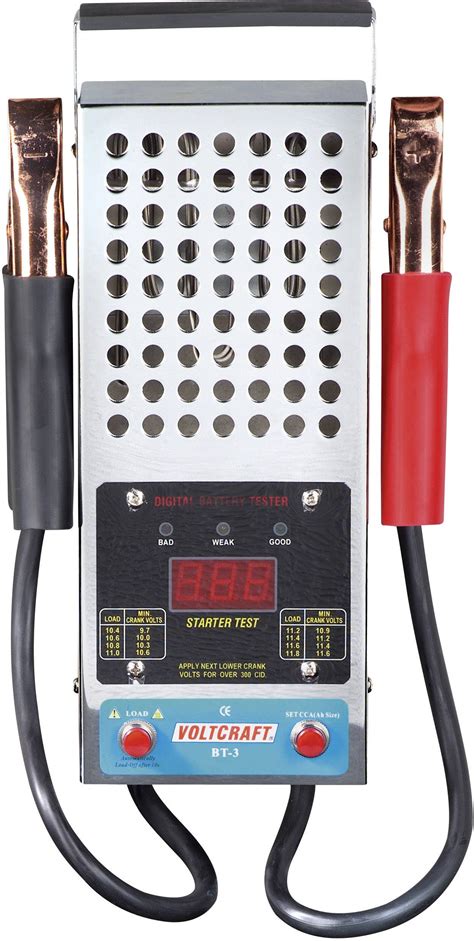 Voltcraft Bt V Digital Lead Acid Battery Tester Conrad