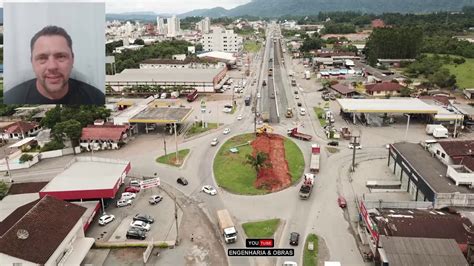 Duplica O Da Br Km Ao Viaduto Sobre O Trevo De Indaial