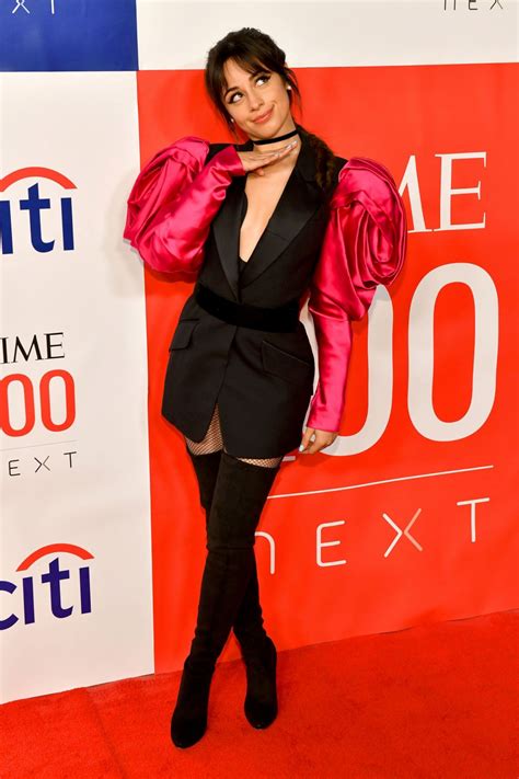 Camila Cabello Wears Sexy Black Boots At TIME 100 Next 2019 In New York Hot Celebs Home