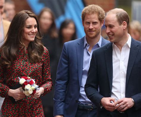 Prince Harry With Prince William And Kate Middleton Pictures Popsugar Celebrity