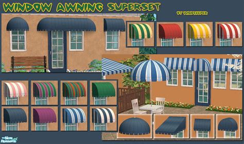 Sims 4 Awning Cc