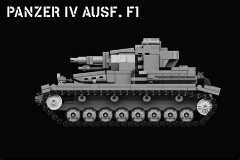 Немецкий Танк Панцер IV Ausf. F1 - военные конструкторы Лего Брикмания ...