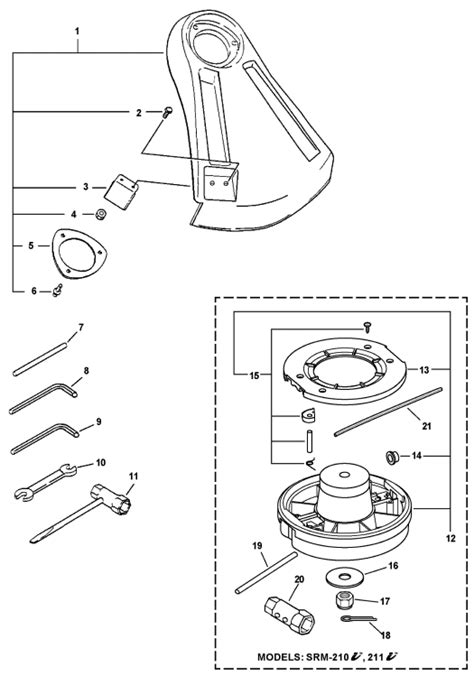 Echo Srm Parts Diagram