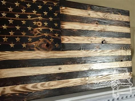 Wooden American Flag Distressed Wood Flag Wood American - Etsy