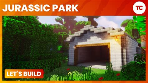 Let S Build Jurassic Park Jeep Garage Garage Exterior Architecture Part 1 3 Youtube