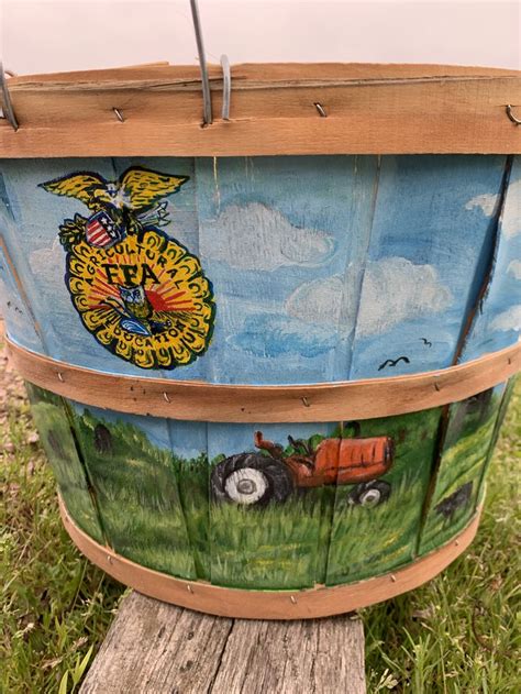 FFA bushel basket | Bushel baskets, Painting, Bushel