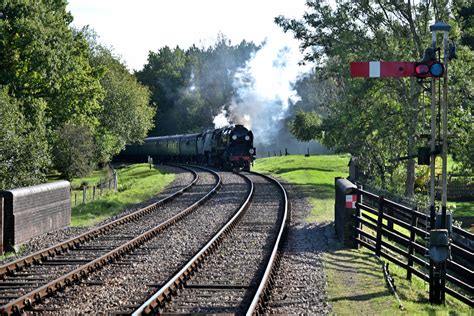 Dsc Bluebell Railway Giants Of Steam Kingscote Stati Flickr