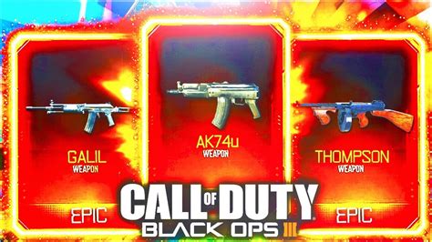 Unlocking Every New Dlc Weapon Black Ops Supply Drop For A Subscriber