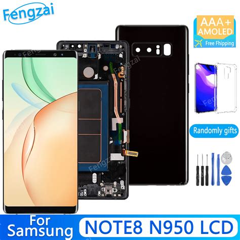 6 3 Super Amoled Lcd For Samsung Galaxy Note 8 Screen Sm N950 N9500 N950f N950u