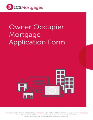 Fillable Online Owner Occupier Mortgage Application Form Fax Email