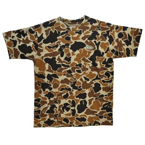 Drake Old School Camo T-Shirt (L) | Wing Supply