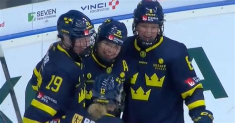 Ishockey Sverige Tog Revansch Mot Tyskland Efter Raset Mot Schweiz