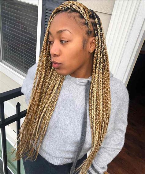 Classy And Stunning Blonde Box Braids To Try Claraitos Blog