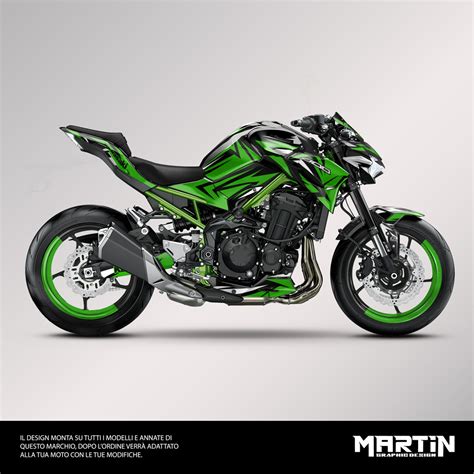 Kawasaki Naked Design 1 Martin Graphic Design