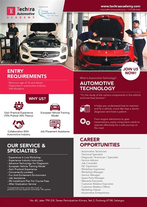 Automotive Technology Courses - Automotive Academy Malaysia ...