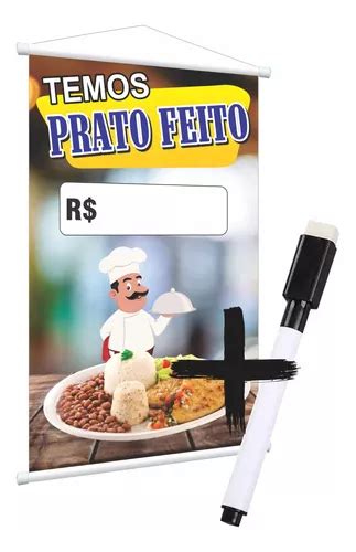 Banner Prato Feito Restaurante Pre Os Escreve E Apaga Parcelamento