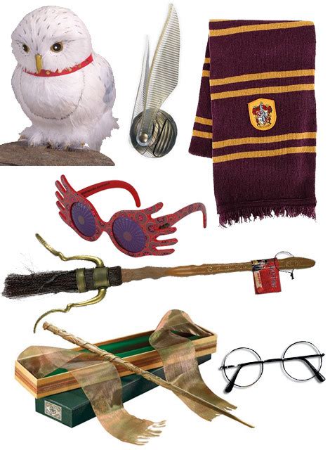 Harry Potter Toys and Collectibles - Wands, Brooms, Glasses, Sorting Hats