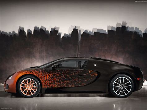 Bugatti Veyron Grand Sport Bernar Venet Picture 03 Of 18 Side My