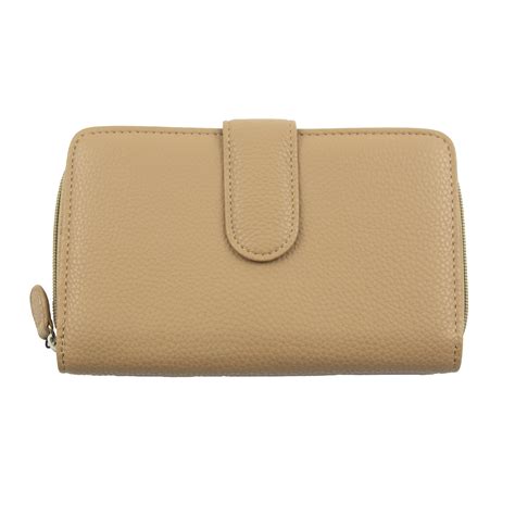 Mundi Womens My Big Fat Wallet In Cognac