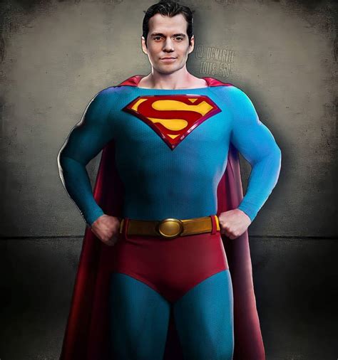 Henry Cavill Classic Superman Suit Edit by DCM560 by TytorTheBarbarian ...