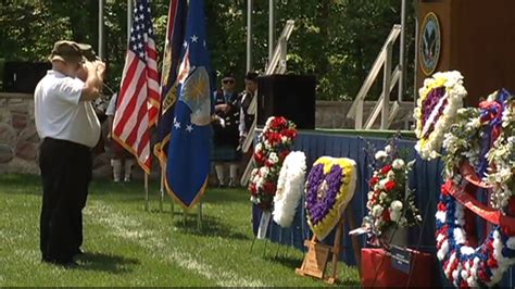 Fort Custer National Cemetery Memorial Day Service honors fallen ...