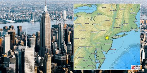 Rare magnitude 4.7 earthquake strikes US east coast - Residents left ...