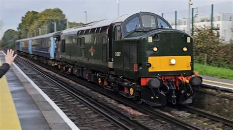 British Railways Class D Passing Addlestone Youtube