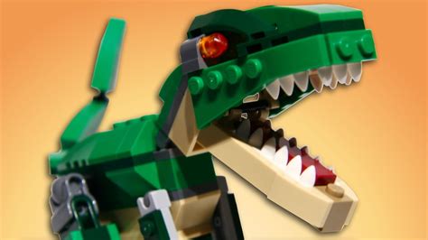 Mighty Dinosaur T Rex Lego Creator In Set Youtube