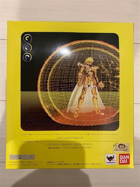 Saint Seiya Myth Cloth Ex Leo Aiolia Original Ccolor Edition Bandai