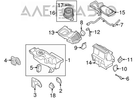 Актуатор моторчик привод печки кондиционер Ford Explorer 11-19 AA5Z ...