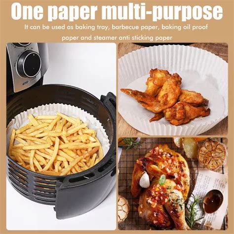 Forros De Papel Pergamino Air Fryer 50 A 100 Unidades Meses Sin