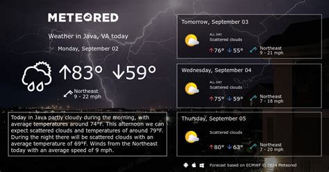 Java, VA Weather 14 days - Meteored