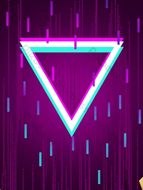 Tik Tok Colorful Purple Technology Background Backgrounds Psd Free