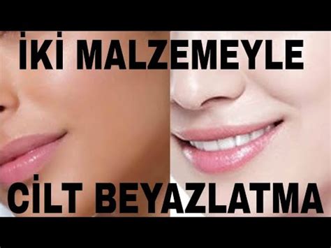 DOĞAL CİLT BEYAZLATICI PİRİNÇLE CİLT BEYAZLATMA Kremi İKİ MALZEMEYLE