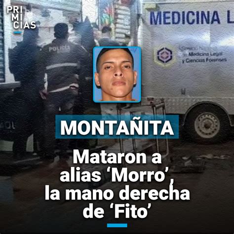 Primicias On Twitter Monta Ita Jefferson Santana Alias Morro