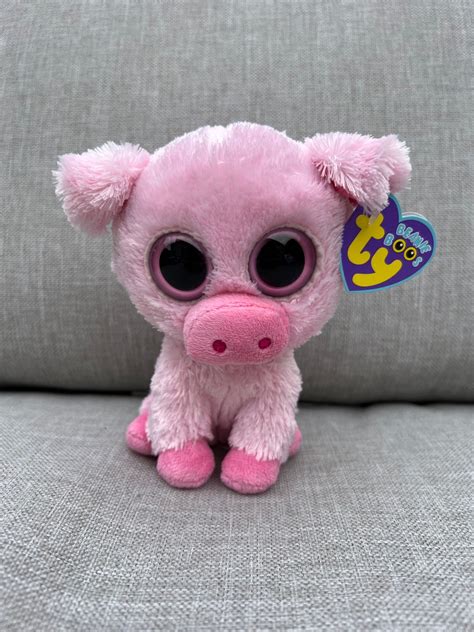 Ty Beanie Boo Corky The 6 Pig Rare And Retired Mint Etsy