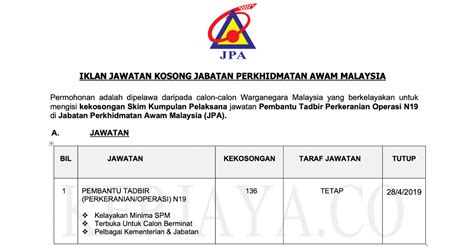 Jabatan Perkhidmatan Awam Malaysia Integriti