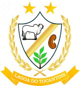 Brasão do Lagoa do Tocantins Coat of arms crest of Lagoa do Tocantins