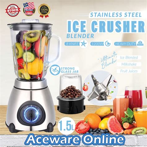 1 5L Heavy Duty Blender Pengisar Tugas Berat Mixer Juicer Blender