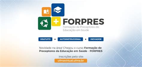 Formação de Preceptores para a Educação em Saúde curso do UFMA VIRTUAL