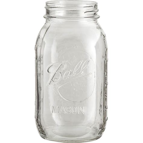 Ball 32 Oz Quart Mason Jars No Lid Bulk Packed Quart Mason Jars Mason Jars Glass