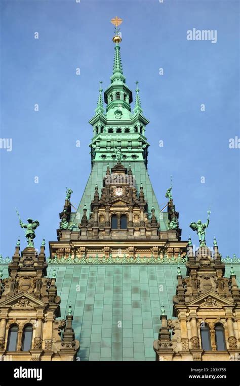 Hamburg City Hall Stock Photo - Alamy