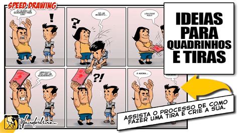 Ideias De Tirinhas Para Fazer - ideias para fazer quadrinhos e tiras - YouTube