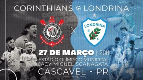 Londrina Anuncia Venda De Ingressos Para Amistoso Contra O Corinthians