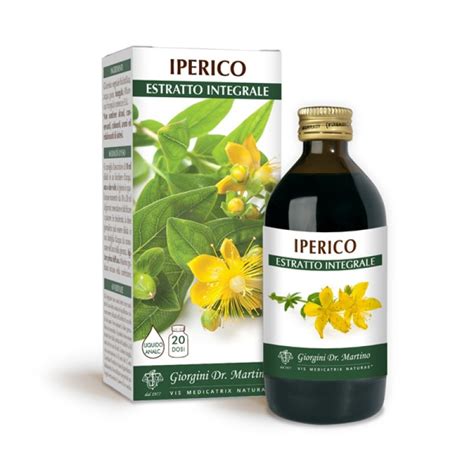 IPERICO ESTRATTO INTEGRALE 200 Ml Liquido Analcoolico Dr Giorgini