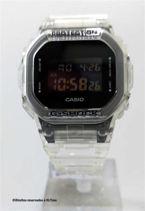 Rel Gio G Shock Casio Dw Ske Dr S Rie Transparent Pack