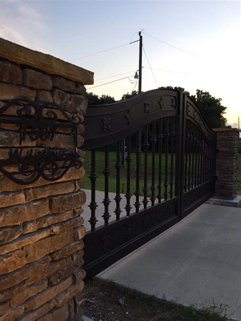 Estate/driveway/wrought Iron Gates. Custom Sizing Available the Ham ...