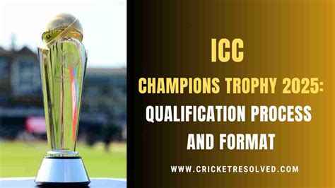 Champions Trophy Format Cricket Vonni Shoshana